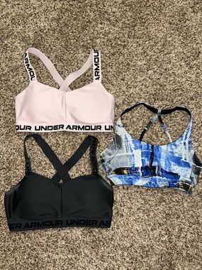 Under Armour & Rebok Sports Bra Trio